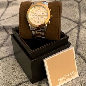 Michael Kors two tone watch